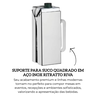 rt0030 suporte para suco quadrado em aco inox ritratto riva descr