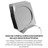 rt0140 jogo de 4 porta copos com suporte em aco inox ritratto riva descr
