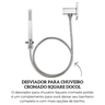 90006042006 desviador para chuveiro cromado square docol descr