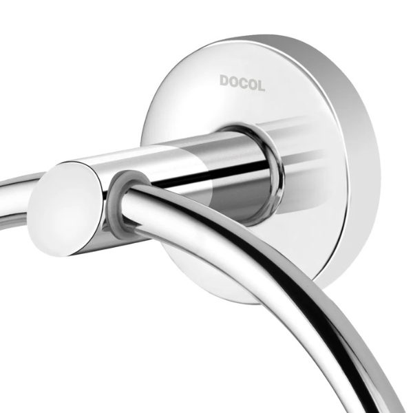 90007637006 porta toalhas argola para banheiro cromado hope docol deperto