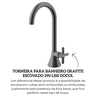 90009210070 torneira para banheiro grafite escovado 290 liss docol descr