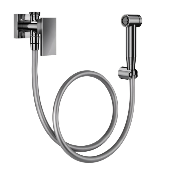 90009256048 ducha higienica com registro e derivacao grafite polido new edge docol