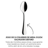 118526 jogo de 12 colheres de mesa 19 5cm salvador oxford descr