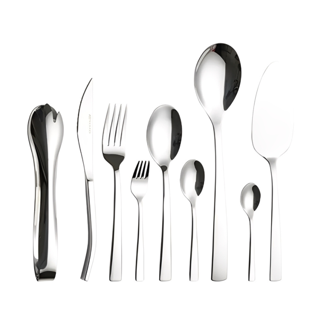 faqueiro ravel em aco inox 75 pecas francalaza 31319