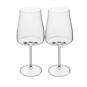 conjunto 6 tacas de vinho de cristal alex 400ml wollf 35711