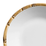 171 3132 conjunto de 6 pratos fundos em ceramica 24cm bambu scalla detalhes