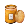 mini vela pote vidro 50h relevo baltic amber voluspa 7353