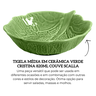302 7491 tigela media em ceramica verde cristina 820ml couve scalla descr