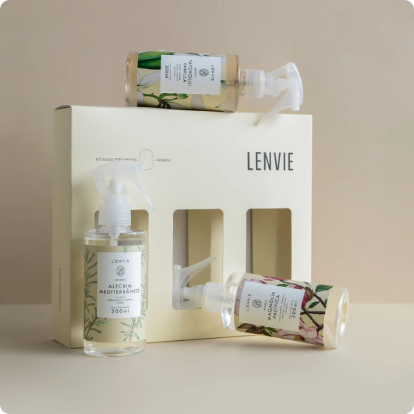 10100200 kit de 3 mini aguas perfumadas mix 200ml lenvie ambiental 1