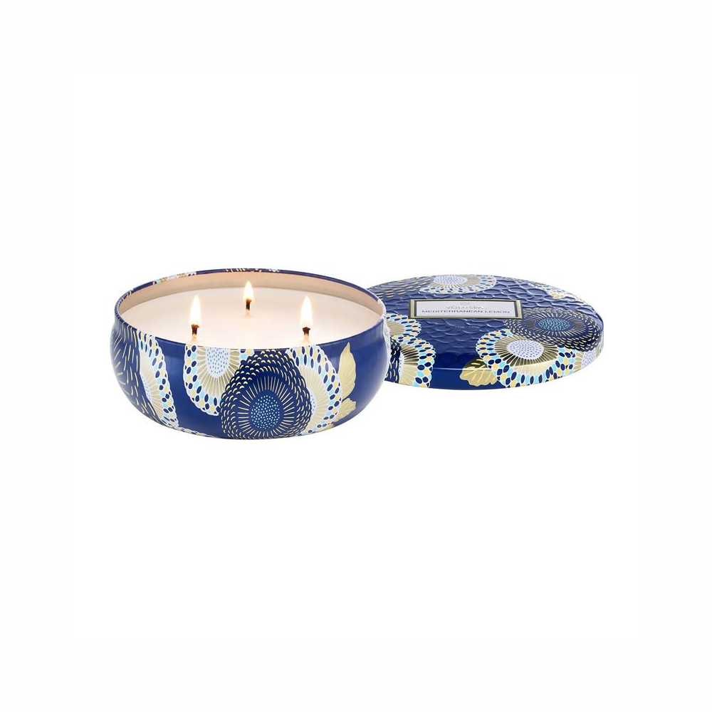 vela lata 3 pavios 60h relevo mediterranean lemon 72240
