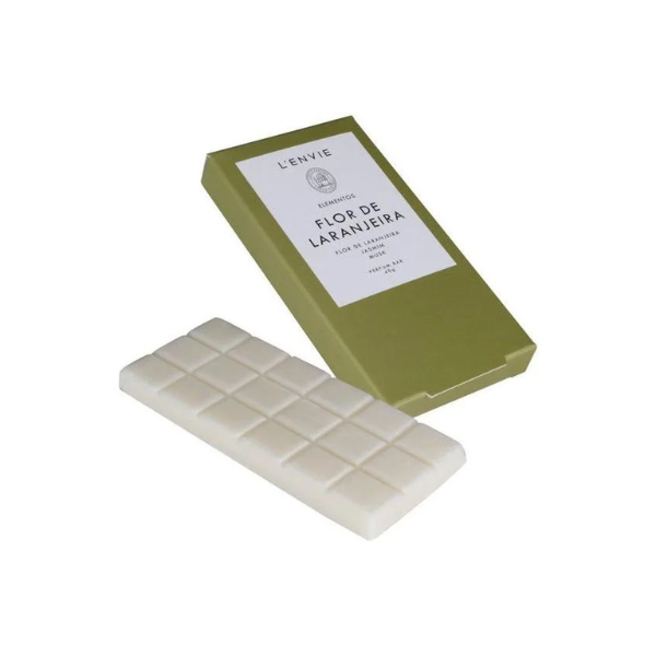 10134060 barra de cera flor de laranjeira 40g elementos lenvie barra