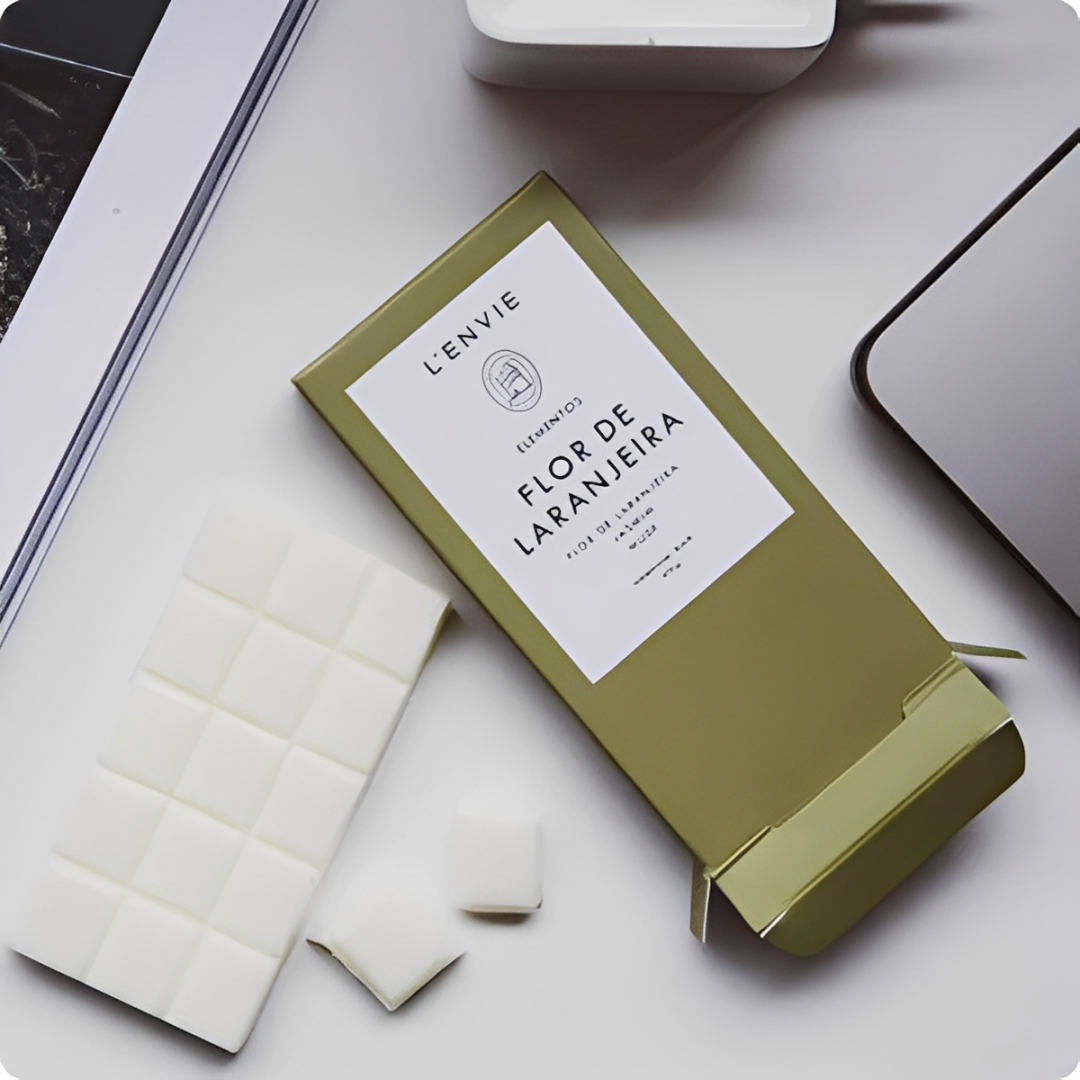 10134060 barra de cera flor de laranjeira 40g elementos lenvie ambiental
