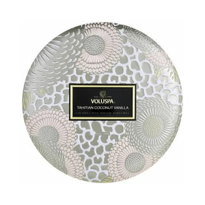 vela lata 3 pavios 60h tahitian coconut vanilla 72223