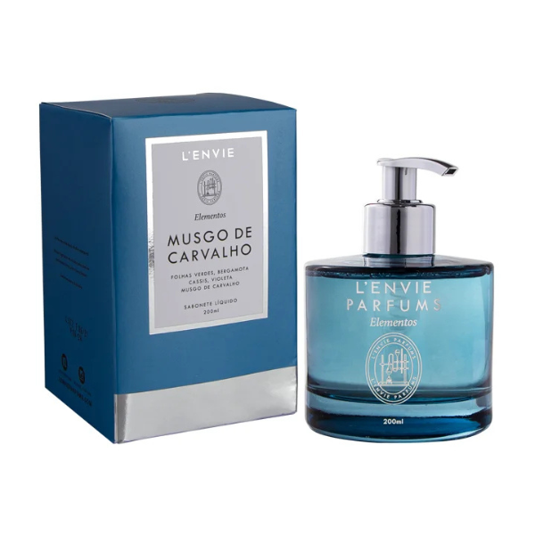 102040200 sabonete liquido musgo de carvalho 200ml elementos lenvie