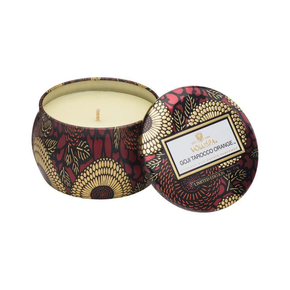 mini vela lata 25h relevo goji tarocco orange 7211