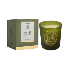 10401003 vela perfumada flor de laranjeira 210g elementos lenvie