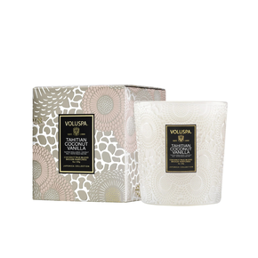 vela copo vidro classico 60h tahitian coconut vanilla 73423