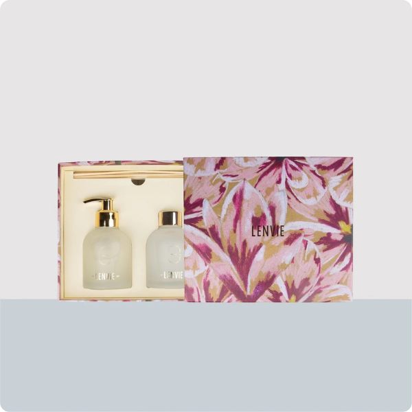 90100001 kit difusor de perfume e sabonete liquido magnolia pacifica 150ml lenvie ambiental 1