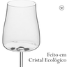 cj 6 tacas de vinho de cristal ecologico livre de chumbo alex 600ml 35712