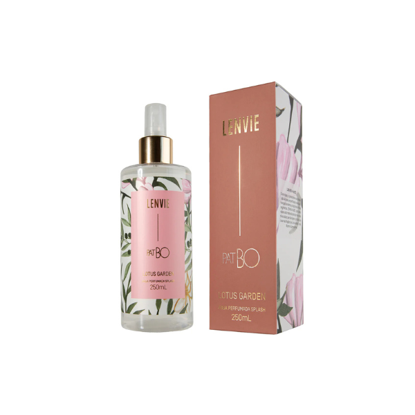 106012250 agua perfumada splash lotus garden 250ml patbo lenvie