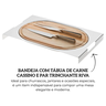 r04694 bandeja com tabua de carne cassino e par trinchante riva descr