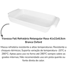 travessa fall refrataria retangular rasa 41x22x6 5cm branca oxford 1