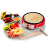 maquina de crepe party time vermelha 1000w 220v ariete 10364 ari i