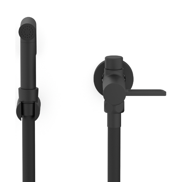 a5a782gnbc ducha higienica com derivacao logic matte black roca reto