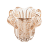 vaso de vidro italy dourado 14cm x 13cm wollf 29205