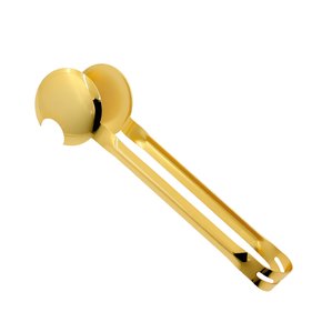 pinca pequena milan inox revestido em ouro go6634