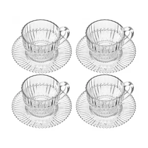 20843 conjunto de 4 xicaras de cha imperio 220ml cristal wolff