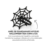 310456 anel de guardanapo avulso halloween teia copa cia descr