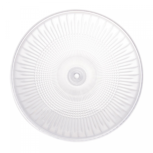 27990 prato para bolo com pe em cristal 32 x 11cm queen wolff decima