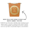 refil vela copo vidro classico 60h baltic amber voluspa 1