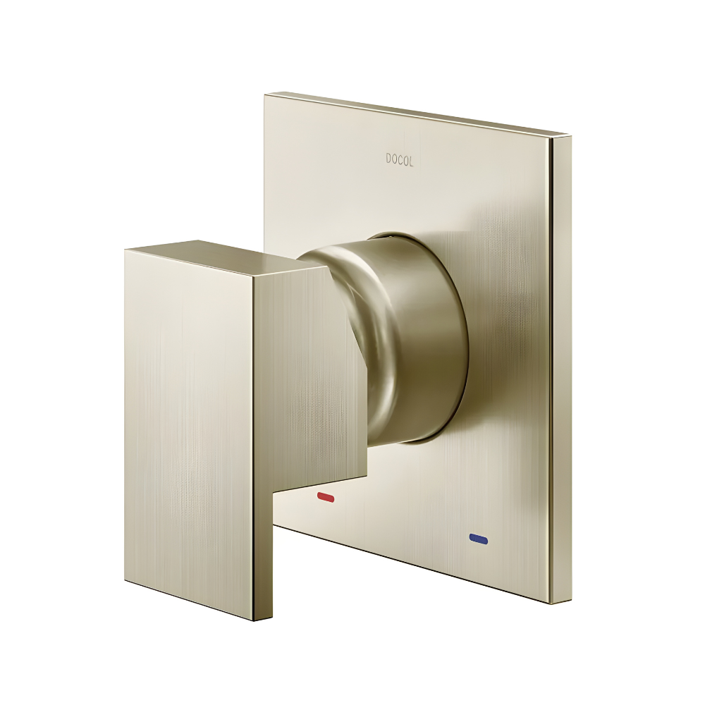 acabamento monocomando para chuveiro 34 alta vazao new edgeminima niquel escovado docol