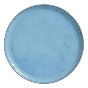 prato raso 27 5cm ceramica azul linhas breeze porto brasil