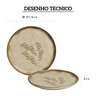 143193901 prato de sobremesa em stoneware bio nativa 21 5cm porto brasil desenho