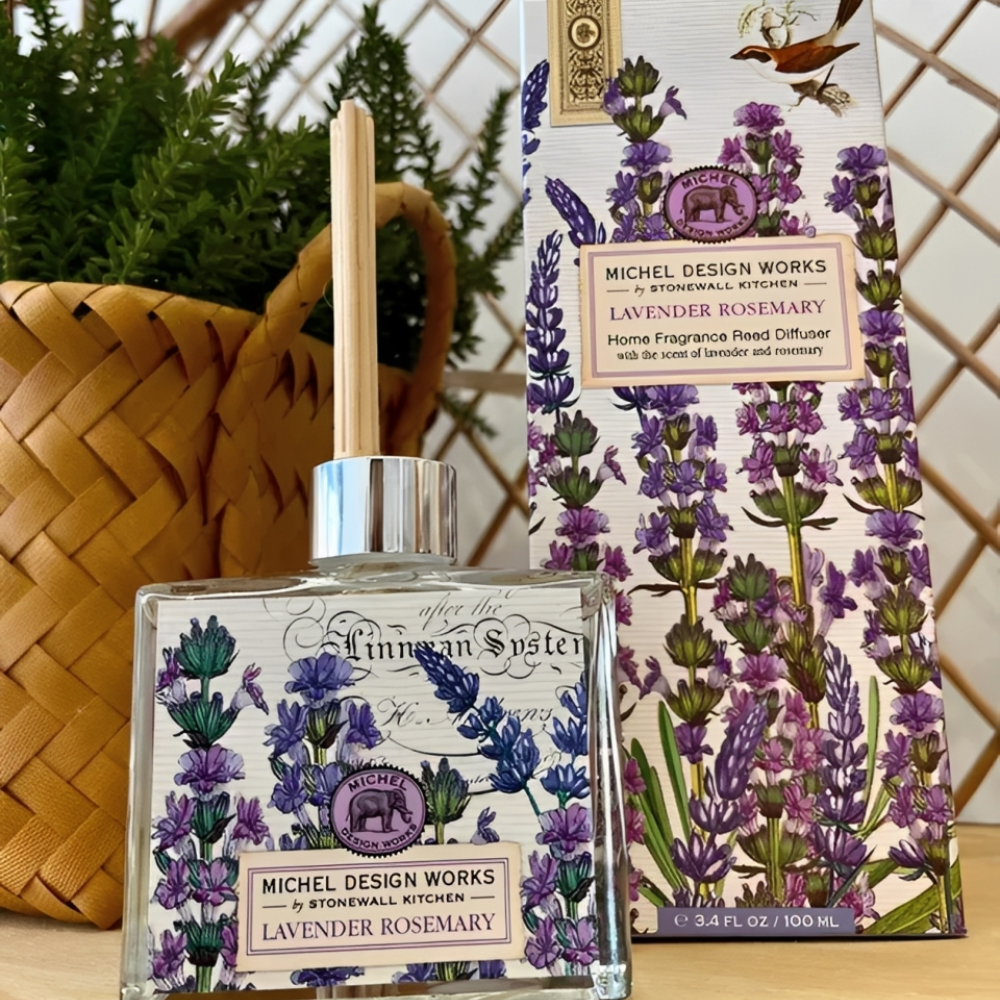 difusor de ambiente lavender rosemary 100ml michel design works 1