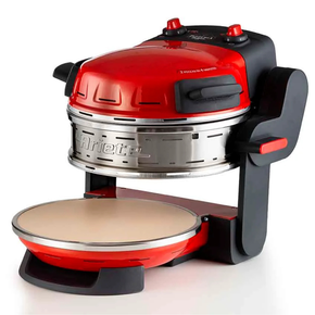927 forno de pizza eletrico duplo 2100w 220v 400oc vermelho ariete