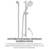 90000503006 chuveiro com barra cromado valencia docol descr