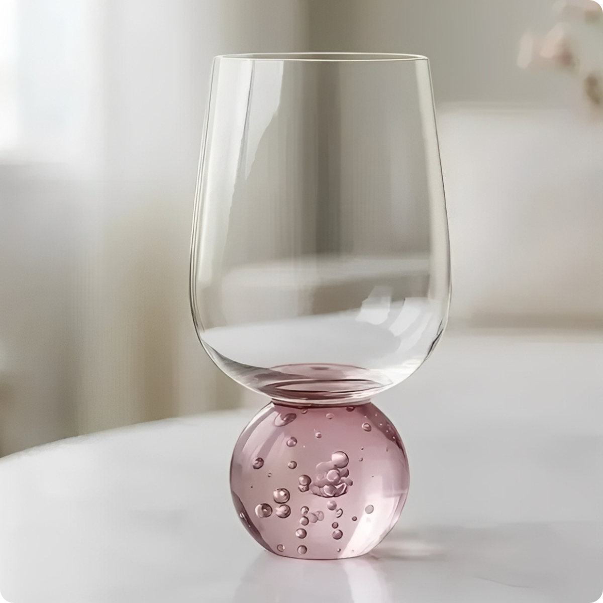 74 923 taca em vidro transparente e rosa 540ml ribeiro e pavani ambiental 2