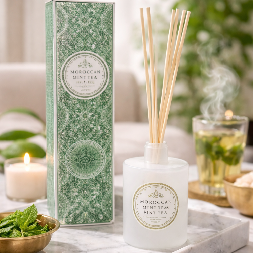 difusor de ambiente moroccan mint tea 177 ml voluspa 2