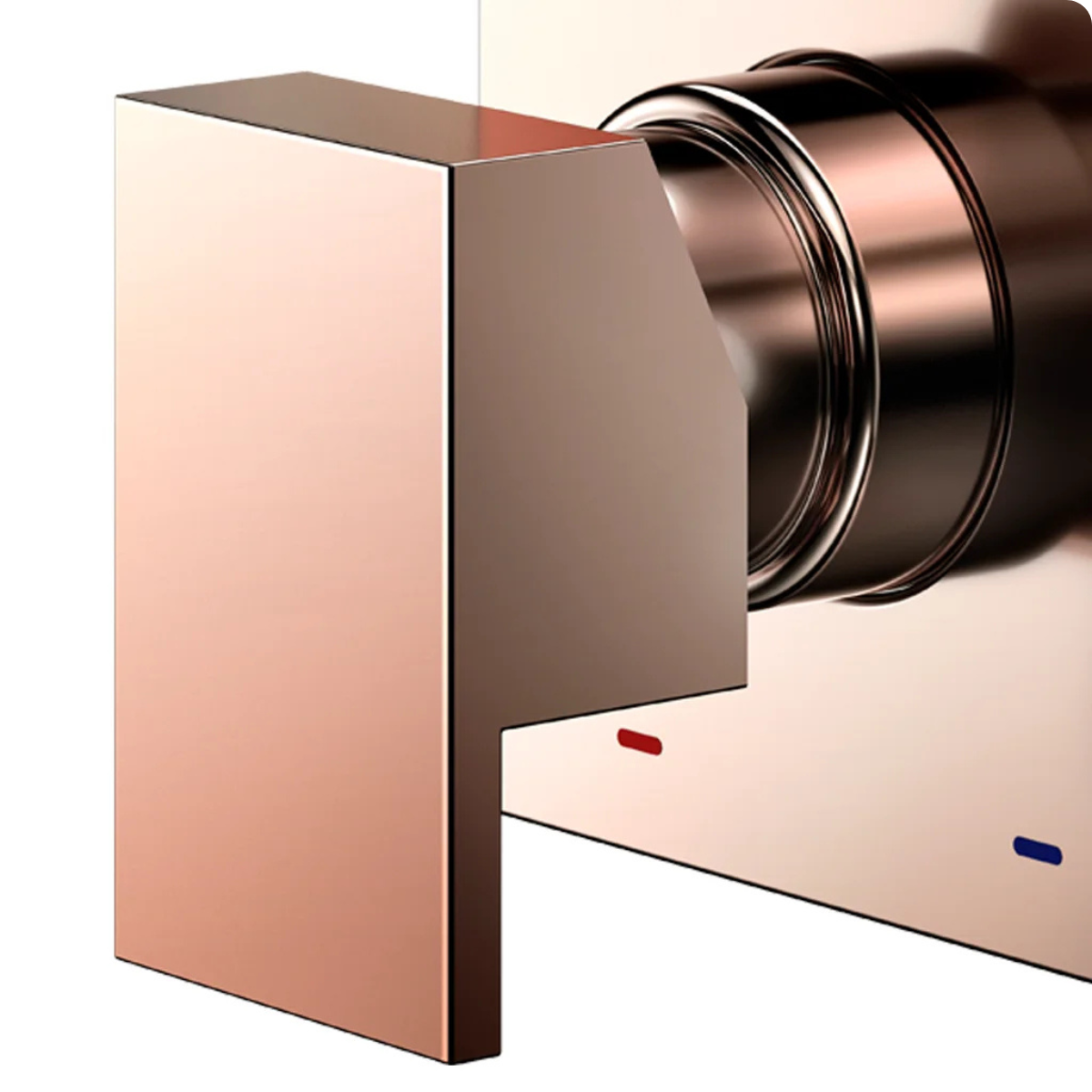 90009260030 acabamento monocomando chuveiro docol cobre polido new edge deperto