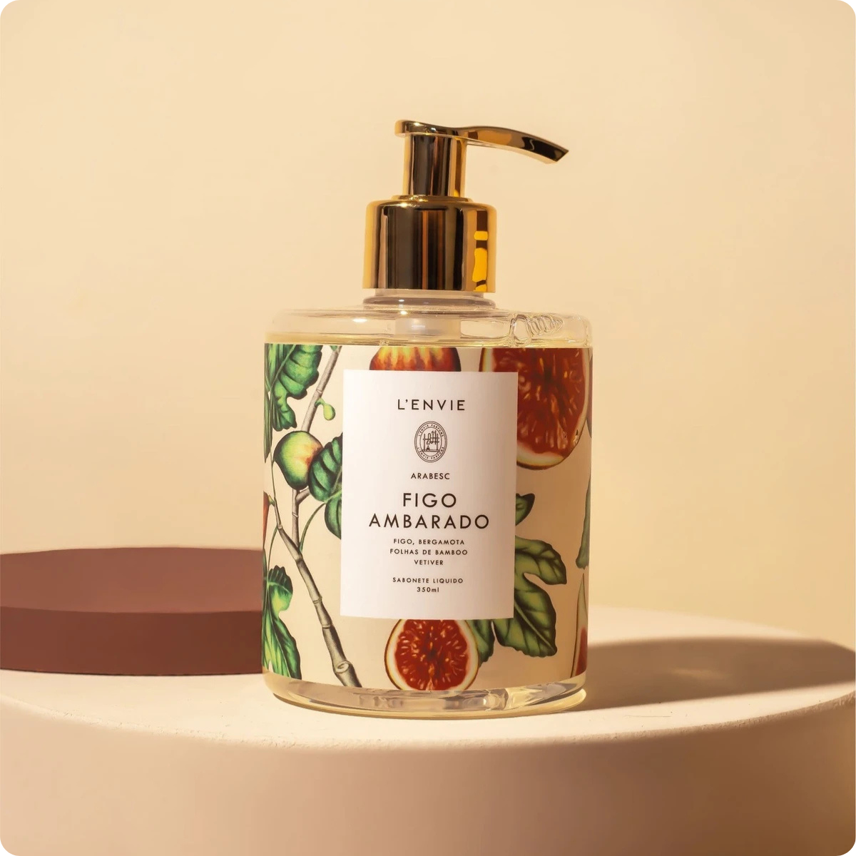 102009350 sabonete liquido figo ambarado 350ml arabesc lenvie ambiental 1