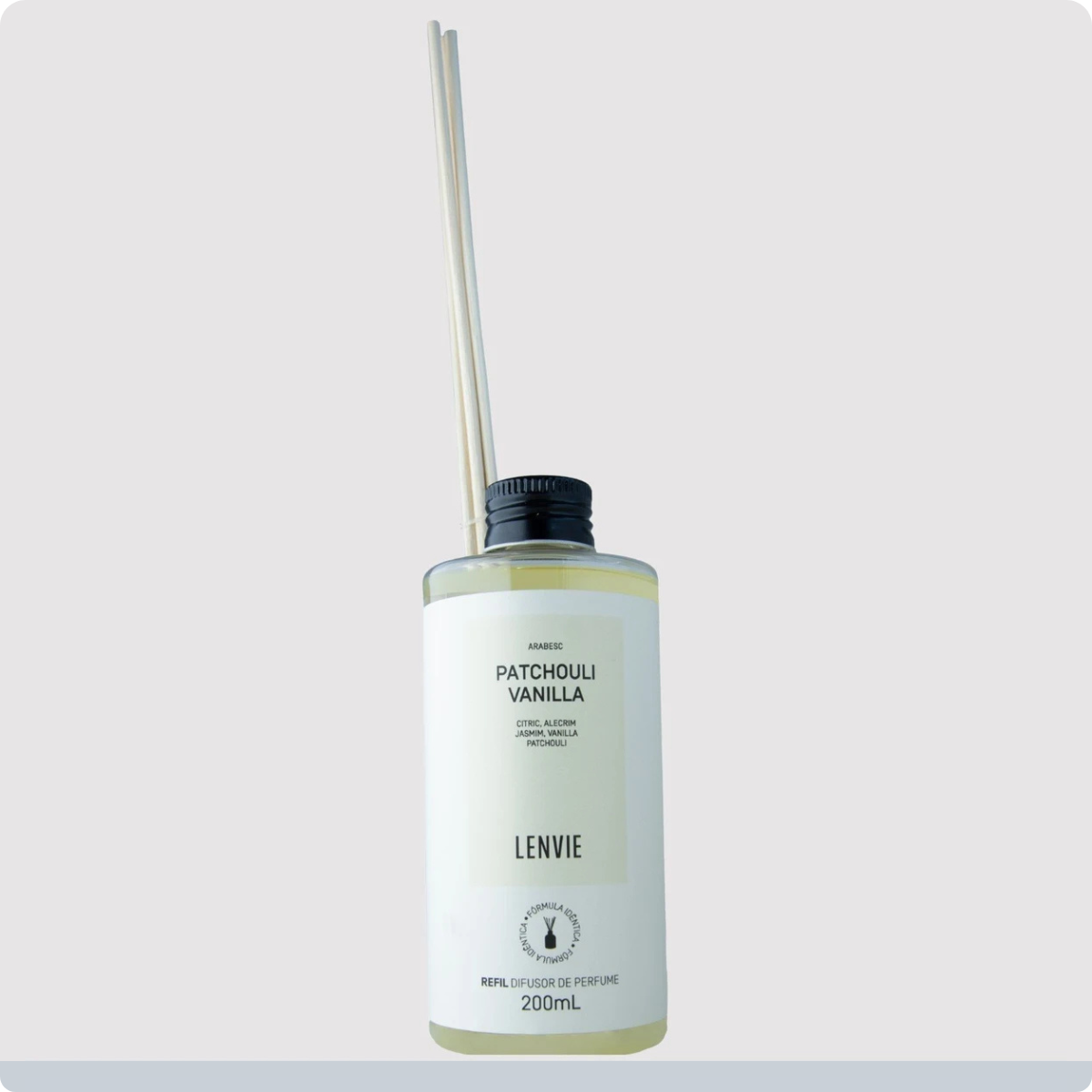 112033250 refil difusor de perfume patchouli vanilla 200ml lenvie ambiental