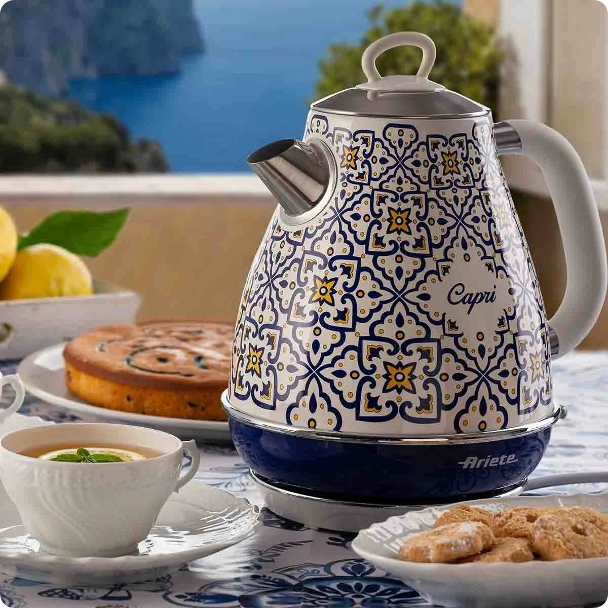 10556 ari i chaleira eletrica 1 7l base 220v 1850w capri ariete ambiental