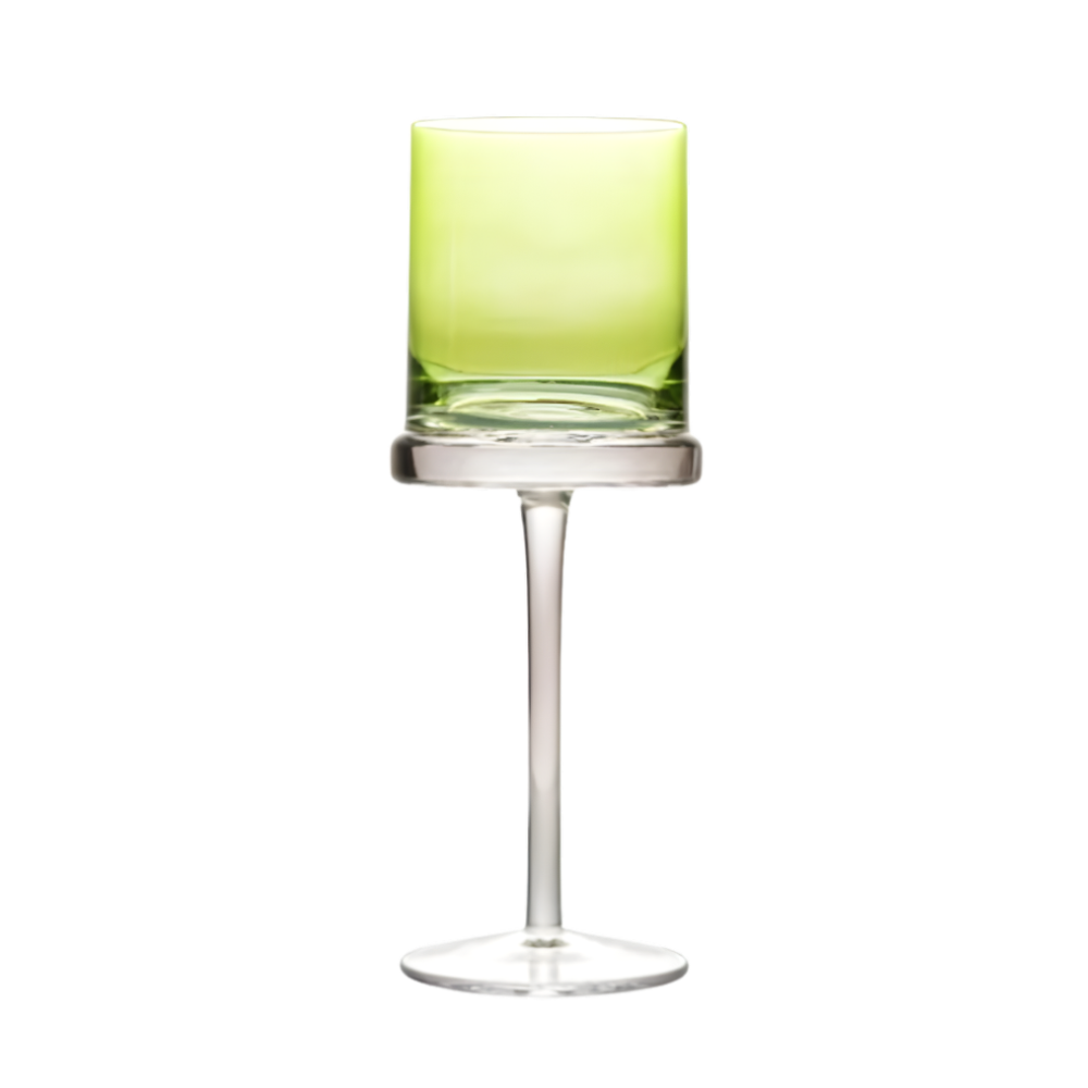 taca para vinho hikkio verde 210 ml ribeiro e pavani