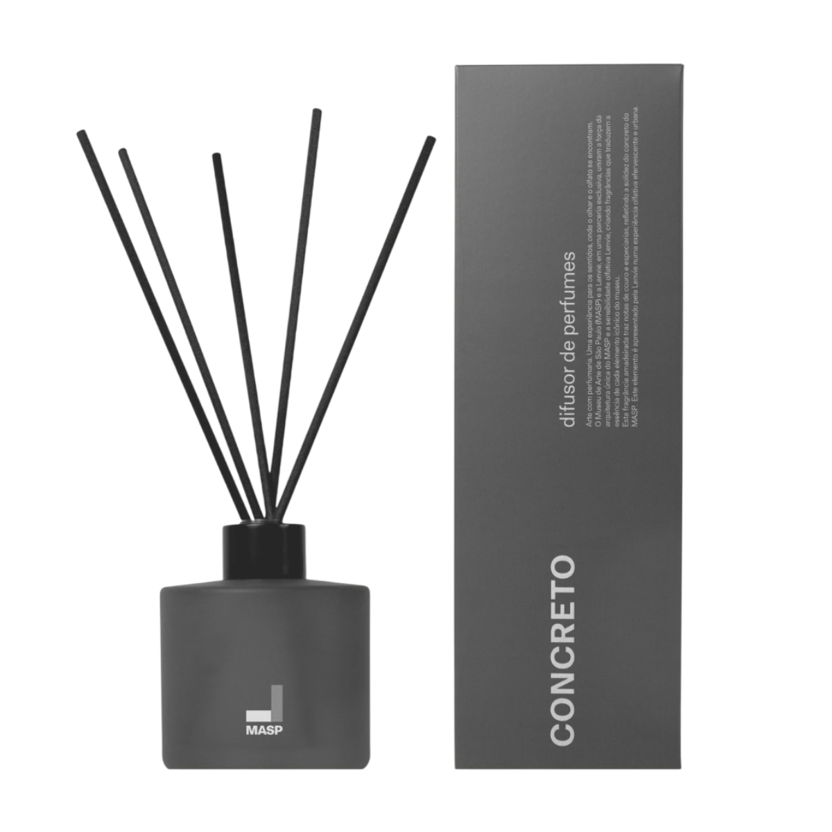 10231200 difusor de perfume concreto 200ml masp lenvie
