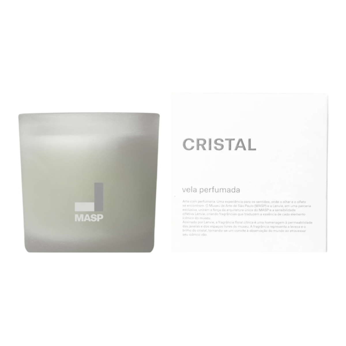 10630170 vela perfumada cristal 170g masp lenvie