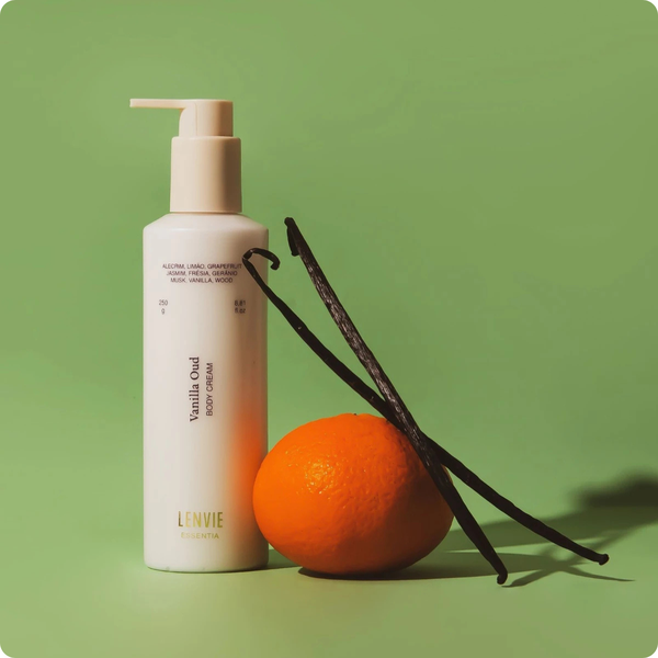 Body Cream Vanilla Oud 250g Essentia Lenvie